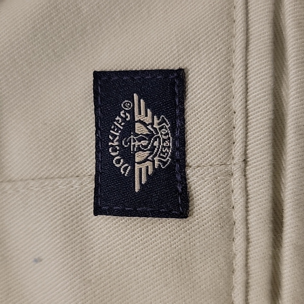 Dockers Loose Fit Pleated Cuffed Khaki Pants Size 36 - Picture 4 of 8